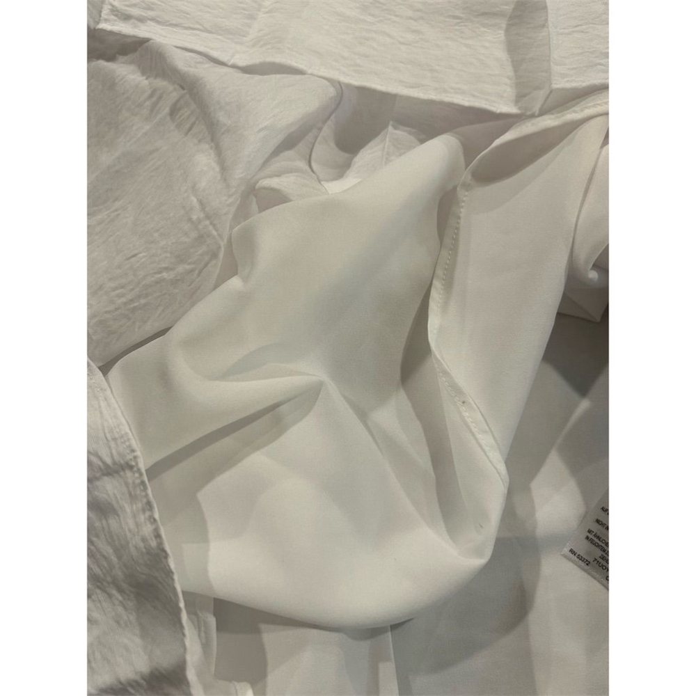 French Connection White One Shoulder Summer Dress Size 0 - Picture 10 of 11